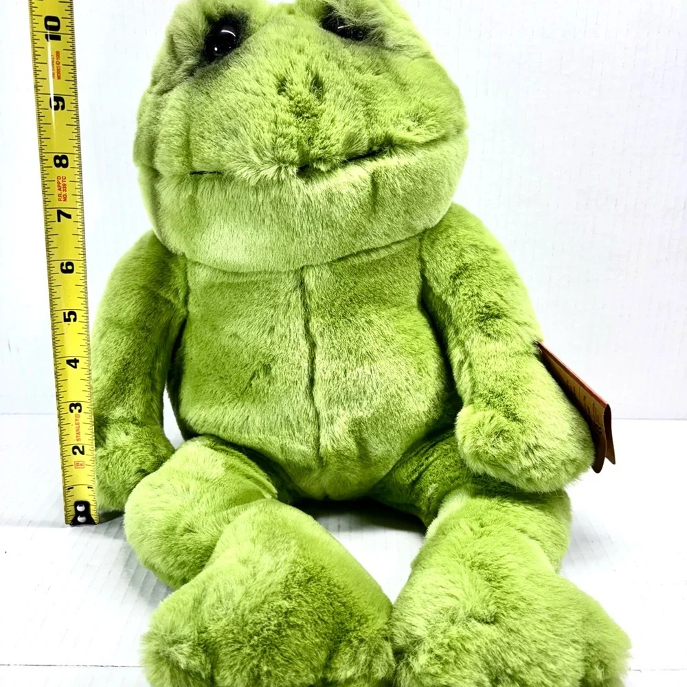 Dakin Encore Lou Rankin Friends Happy Herbert Frog 16” Green Stuffed Plush - Picture 6 of 6